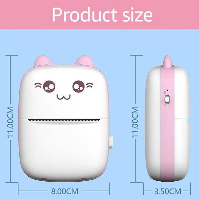 طابعة حرارية محمولة صغيرة - BT Pocket Printer