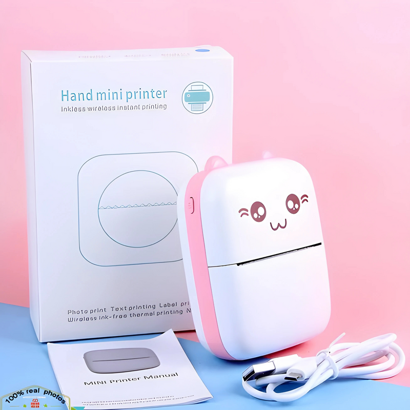 طابعة حرارية محمولة صغيرة - BT Pocket Printer